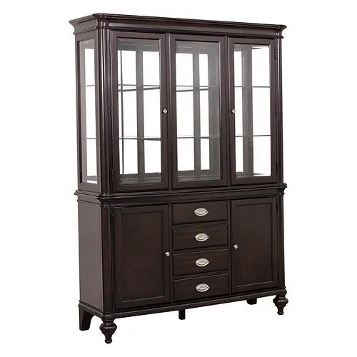 Dark Cherry Marston Collection  Hutch By Homelegance