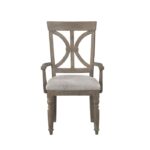 Driftwood light brown Cardano Collection Arm Chair By Homelegance Dining Room Furniture Mobilia Cleopatra 11 Driftwood light brown Cardano Collection Arm Chair By Homelegance 11