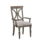 Driftwood light brown Cardano Collection Arm Chair By Homelegance Dining Room Furniture Mobilia Cleopatra 12 Driftwood light brown Cardano Collection Arm Chair By Homelegance 12