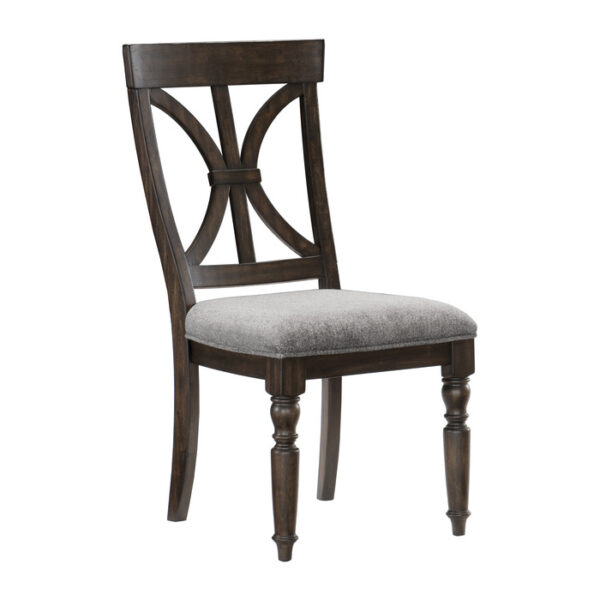 Driftwood Charcoal Cardano Collection Side Chair By Homelegance 9