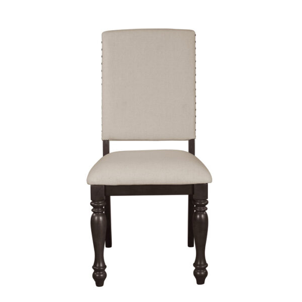Grayish brown Begonia Collection Side Chair By Homelegance 9