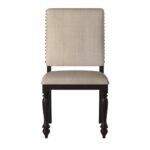 Grayish brown Begonia Collection Side Chair By Homelegance 20