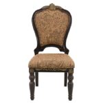 Cherry finish with gold tipping Russian Hill Collection Side Chair By Homelegance Dining Chair & Bench Mobilia Cleopatra 11 Cherry finish with gold tipping Russian Hill Collection Side Chair By Homelegance 11