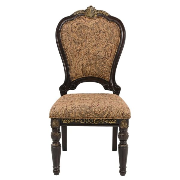 Cherry finish with gold tipping Russian Hill Collection Side Chair By Homelegance 7