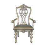 Platinum gold Catalonia Collection Arm Chair By Homelegance Dining Room Furniture Mobilia Cleopatra 15 Platinum gold Catalonia Collection Arm Chair By Homelegance 15