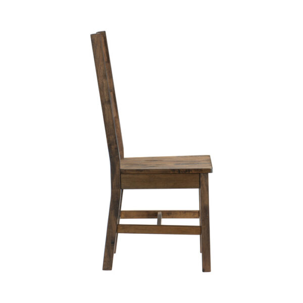 Burnished brown finish Jerrick Collection Side Chair By Homelegance 11