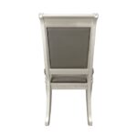 Silver Bevelle Collection Side Chair By Homelegance Dining Room Furniture Mobilia Cleopatra 18 Silver Bevelle Collection Side Chair By Homelegance 18