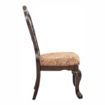 Cherry With Gold Tipping Deryn Park Collection Side Chair By Homelegance Dining Room Furniture Mobilia Cleopatra 17 Cherry With Gold Tipping Deryn Park Collection Side Chair By Homelegance 17