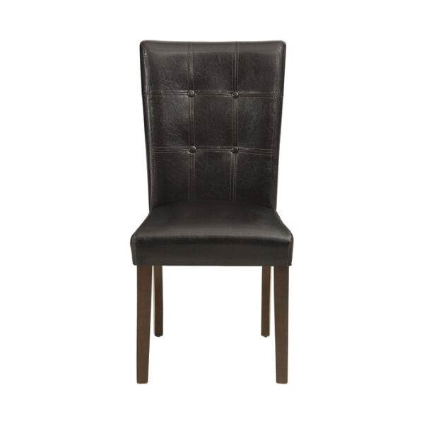 Dark cherry Decatur Collection Side Chair By Homelegance 9