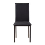 Black Tempe Collection Side Chair By Homelegance Dining Room Furniture Mobilia Cleopatra 11 Black Tempe Collection Side Chair By Homelegance 11