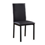 Black Tempe Collection Side Chair By Homelegance Dining Room Furniture Mobilia Cleopatra 12 Black Tempe Collection Side Chair By Homelegance 12