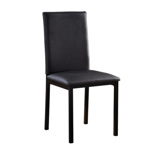 Black Tempe Collection Side Chair By Homelegance 8