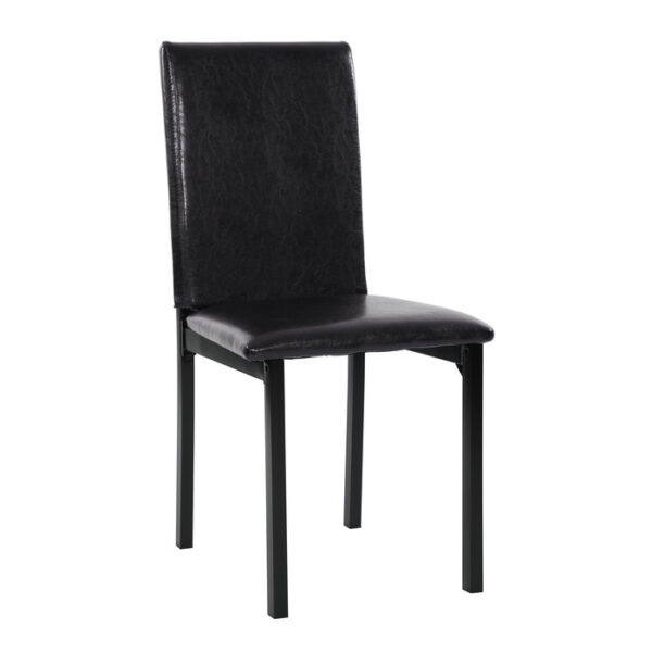 Black/Brown Tempe Collection Side Chair By Homelegance 9