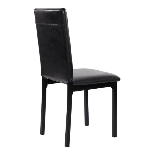 Black/Brown Tempe Collection Side Chair By Homelegance 10