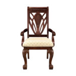Dark Cherry Norwich Collection Arm Chair By Homelegance Dining Room Furniture Mobilia Cleopatra 15 Dark Cherry Norwich Collection Arm Chair By Homelegance 15