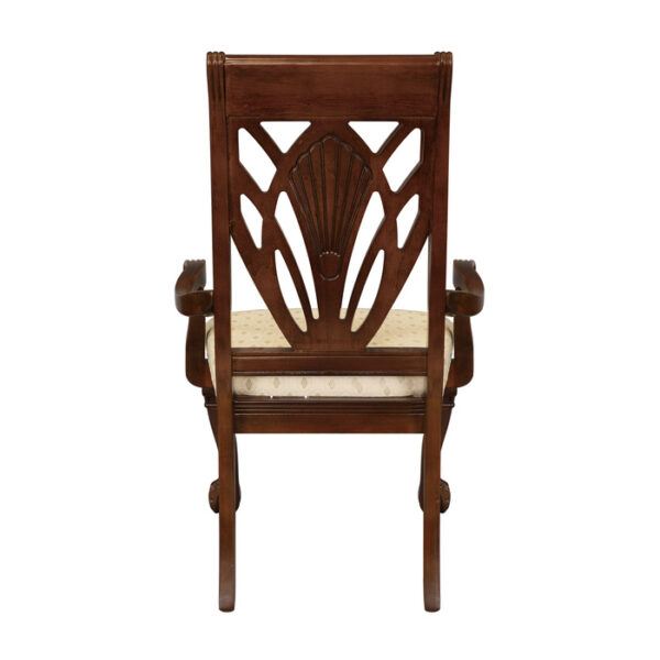 Dark Cherry Norwich Collection Arm Chair By Homelegance 13