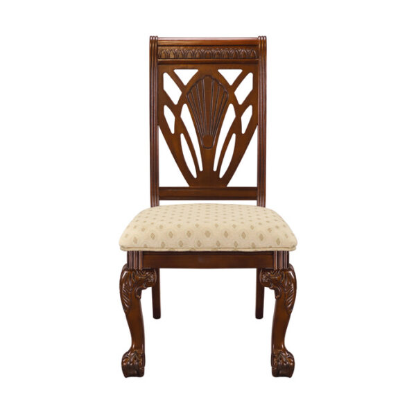 Dark Cherry Norwich Collection Side Chair By Homelegance 8