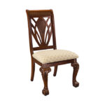 Dark Cherry Norwich Collection Side Chair By Homelegance 14