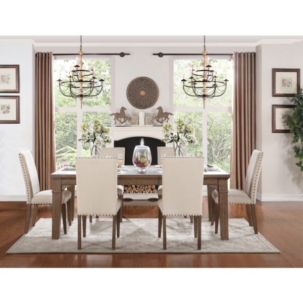 Oak Mill Valley Collection Side Chair By Homelegance 12