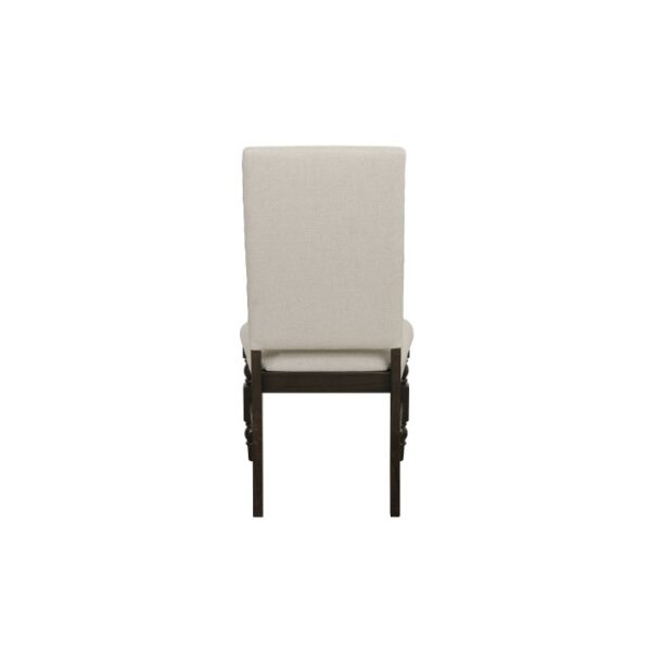 Burnished dark oak Yates Collection Side Chair By Homelegance 11