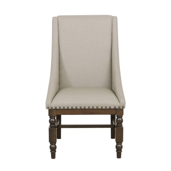 Dark Cherry Reid Collection Arm Chair By Homelegance 7