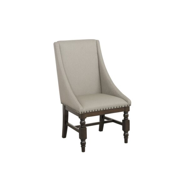 Dark Cherry Reid Collection Arm Chair By Homelegance 8