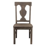 Distressed dark oak Toulon Collection Side Chair By Homelegance Dining Room Furniture Mobilia Cleopatra 7 Distressed dark oak Toulon Collection Side Chair By Homelegance 7
