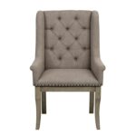 Gray Cashmere Vermillion Collection Arm Chair By Homelegance Dining Room Furniture Mobilia Cleopatra 11 Gray Cashmere Vermillion Collection Arm Chair By Homelegance 11