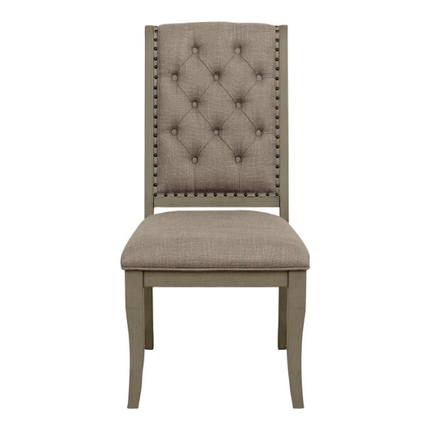 Gray Cashmere Vermillion Collection Side Chair By Homelegance 7