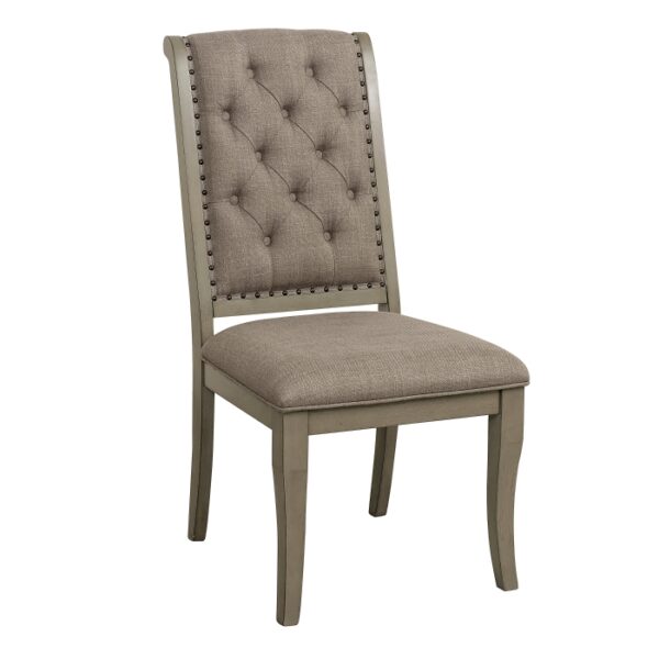 Gray Cashmere Vermillion Collection Side Chair By Homelegance 8