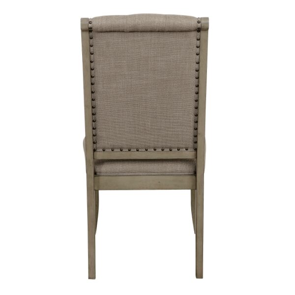 Gray Cashmere Vermillion Collection Side Chair By Homelegance 9