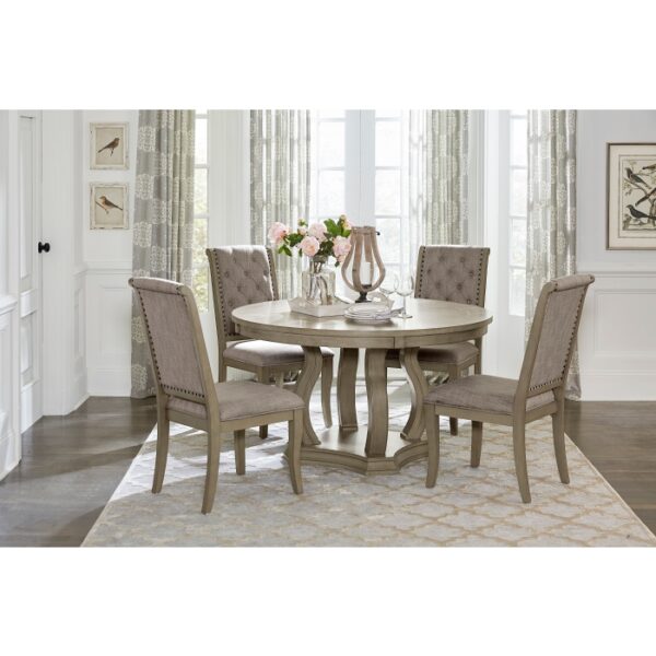 Gray Cashmere Vermillion Collection Side Chair By Homelegance 10