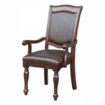 Brown cherry Lordsburg Collection Arm Chair By Homelegance 12