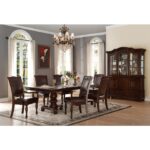 Brown cherry Lordsburg Collection Arm Chair By Homelegance 14
