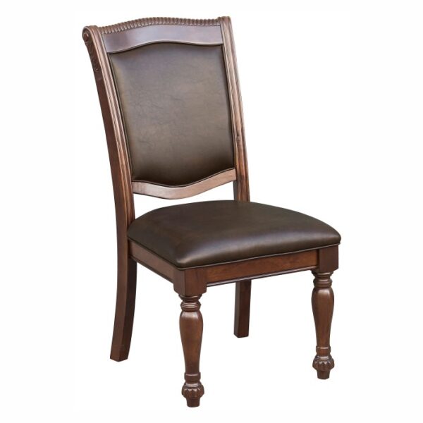 Brown cherry Lordsburg Collection Side Chair By Homelegance 9