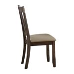 Brown Mattawa Collection Side Chair By Homelegance Dining Room Furniture Mobilia Cleopatra 16 Brown Mattawa Collection Side Chair By Homelegance 16
