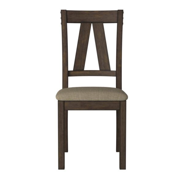Brown Mattawa Collection Side Chair By Homelegance 8