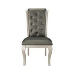 Silver Crawford Collection Side Chair By Homelegance Dining Room Furniture Mobilia Cleopatra 13 Silver Crawford Collection Side Chair By Homelegance 13