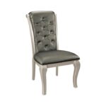 Silver Crawford Collection Side Chair By Homelegance Dining Room Furniture Mobilia Cleopatra 14 Silver Crawford Collection Side Chair By Homelegance 14