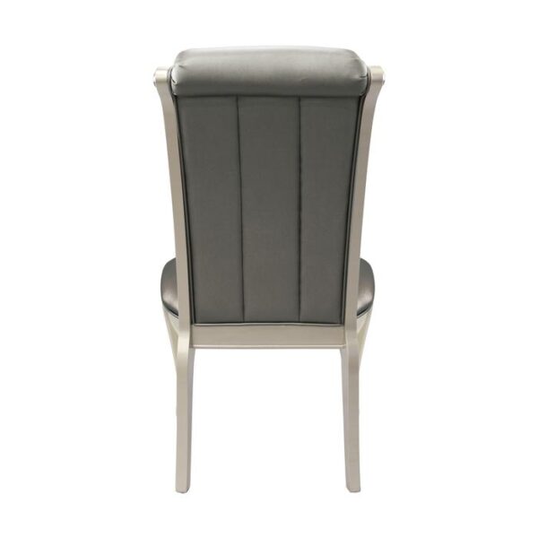 Silver Crawford Collection Side Chair By Homelegance 11