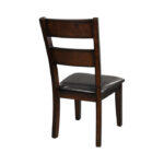 Dark Cherry Mantello Collection Side Chair By Homelegance Dining Room Furniture Mobilia Cleopatra 15 Dark Cherry Mantello Collection Side Chair By Homelegance 15