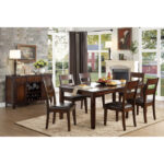 Dark Cherry Mantello Collection Side Chair By Homelegance Dining Room Furniture Mobilia Cleopatra 17 Dark Cherry Mantello Collection Side Chair By Homelegance 17