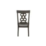 Distressed dark pewter Arasina Collection Side Chair By Homelegance Dining Room Furniture Mobilia Cleopatra 13 Distressed dark pewter Arasina Collection Side Chair By Homelegance 13