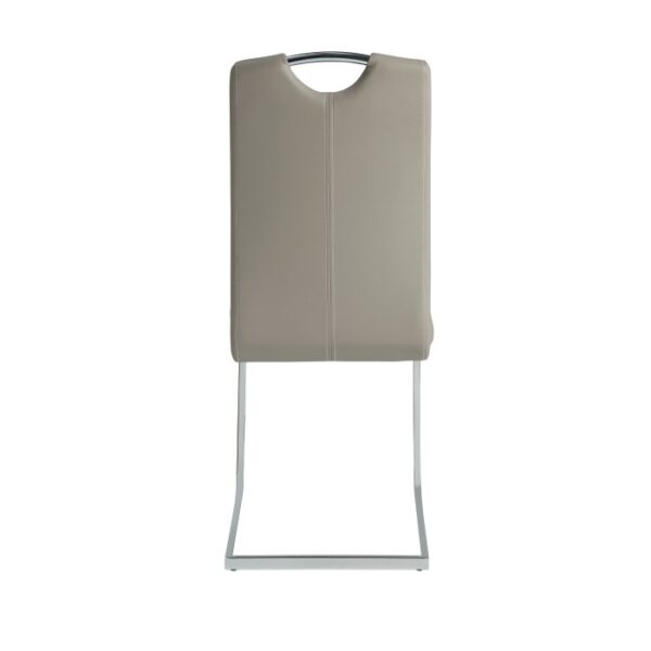 Chrome metal Glissand Collection Side Chair By Homelegance 9