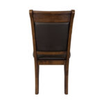 Light rustic brown Wieland Collection Side Chair By Homelegance 15