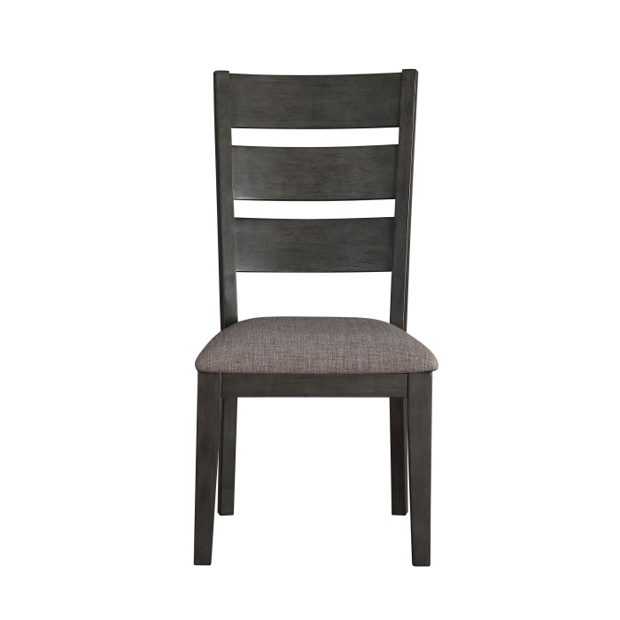 Gray Baresford Collection Side Chair By Homelegance