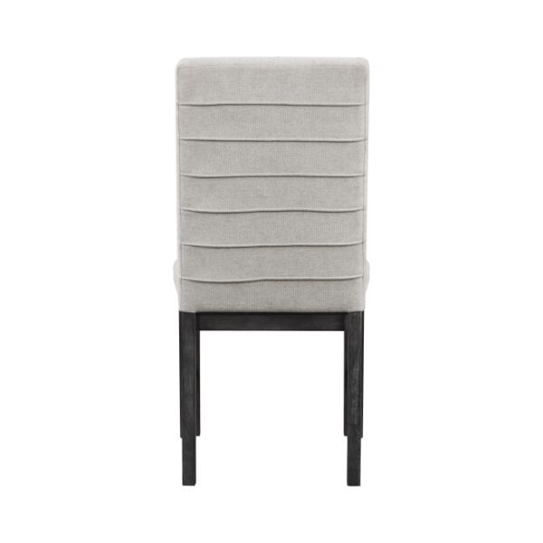 Wire brushed antiqued black finish Orem Collection Side Chair By Homelegance 9