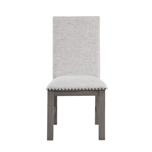 Gray Gresham Collection Side Chair By Homelegance 5