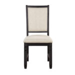 Black Asher Collection Side Chair By Homelegance Dining Room Furniture Mobilia Cleopatra 13 Black Asher Collection Side Chair By Homelegance 13