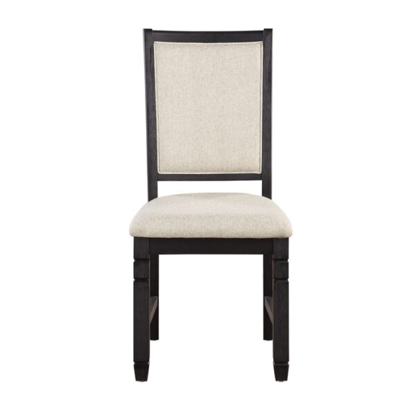 Black Asher Collection Side Chair By Homelegance 8